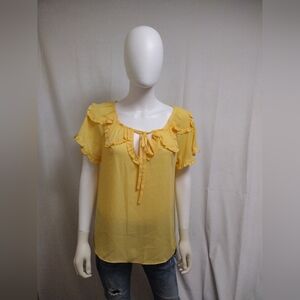 Max Studio Yellow Blouse